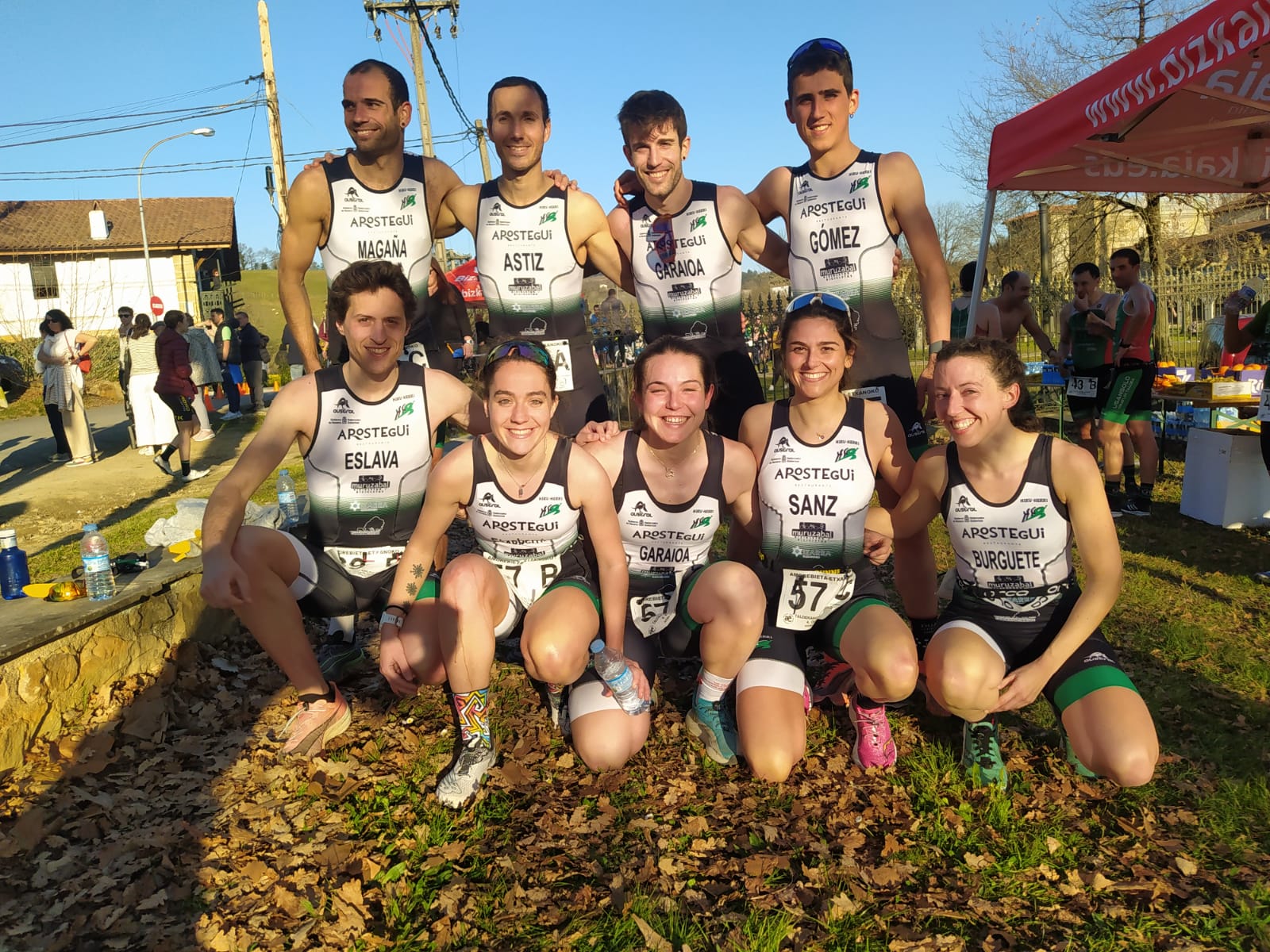 Debut por la puerta grande para las chicas duatletas de Hiru-Herri